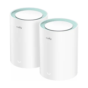 Cudy M1300 AC1200 Mbps Gigabit Dual-Band Mesh Wi-Fi 5 System (2-Pack)