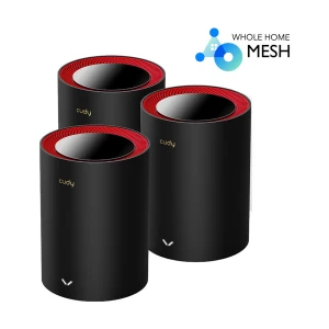 Cudy M3000 AX3000 Mbps Gigabit Dual-Band Mesh Wi-Fi 6 System (3-Pack)