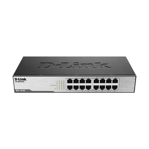 D-Link DES-1016D 16-Port Unmanaged Network Switch