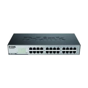 D-Link DES-1024D 24 Port 10/100Mbps Unmanaged Rackmount Switch