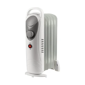 Daewoo HEA1140GE White 800W Mini Oil Filled Radiator Room Heater