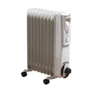 Daewoo HEA1141GE White 2000W Oil Filled Radiator Room Heater