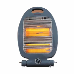 Daewoo HEA1417GE Black 800W Small Quartz Room Heater