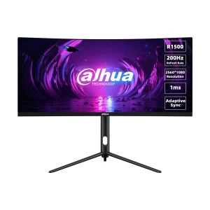 Dahua LM30-E330CA 30 Inch UltraWide WFHD Display Dual HDMI, Dual DP Curved Black Gaming Monitor