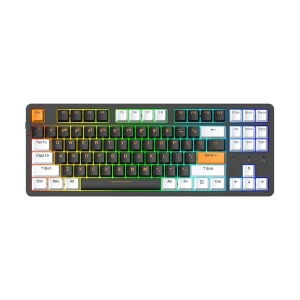 Dareu A87X Pro Tri Mode RGB Hot Swap (Blue Sky V3 Switch) Black & Gold Mechanical Gaming Keyboard