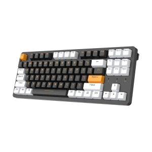 Dareu A87X Pro Tri Mode RGB Hot Swap (Violet Gold V3 Switch) Black & Gold Mechanical Gaming Keyboard