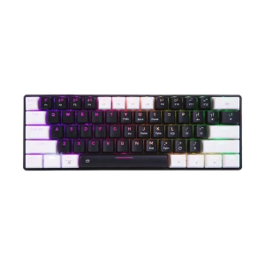 Dareu EK861S Wired (Dareu Red Switch) Black & White Gaming Keyboard