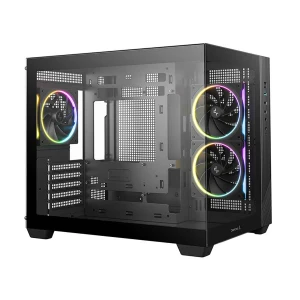 Deepcool CG330 3F Mini Tower Black Micro-ATX Gaming Desktop Case #R-CG330-BKNGM3-G