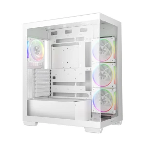 Deepcool CG580 4F V2 WH Mid Tower White (Tempered Glass Window) ATX Gaming Desktop Case #R-CG580-WHADA4-G-2