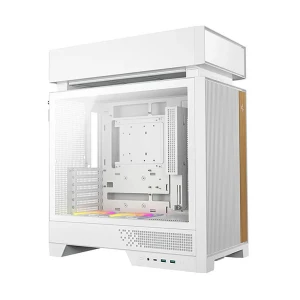 Deepcool CL660 WH Mid Tower White (Tempered Glass Window) ATX Gaming Desktop Case #R-CL660-WHNNA0-G-1