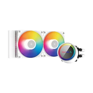 Deepcool GAMMAXX L240 A-RGB WH Liquid CPU Cooler #DP-H12CF-GL240-ARGB-WH (Bundle With PC)