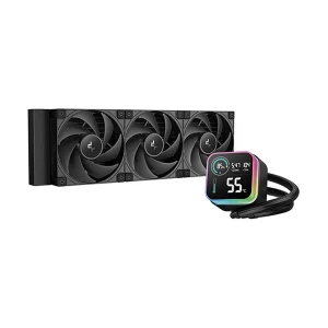 DeepCool LQ360 ULTRA ARGB 360mm AIO Black Liquid CPU Cooler #R-LQ360-BKLSMWP-G-U