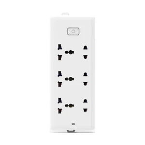 Deli 2 Pin 6 Port White Power Strip # C18339 (3 Meter)