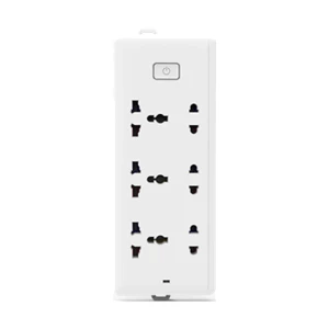 Deli 2 Pin 6 Port White Power Strip # E18339 (5 Meter)
