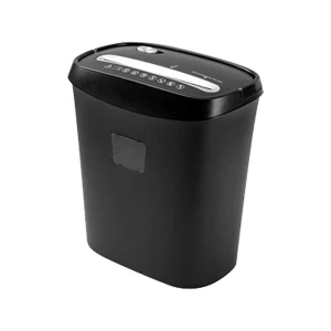 Deli E9947 8 Sheet Black Paper Shredder