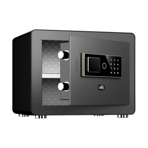 Deli ET570 Black Digital Safe Box Locker Vault (Key, Password & Fingerprint)
