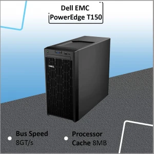 Dell EMC PowerEdge T150 16GB DDR4 RAM Intel Xeon E-2314 Tower Server