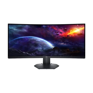 Dell S3422DWG 34 Inch 3K UWQHD Display Dual HDMI, DP, Quad USB, USB-B Black Curved Gaming Monitor #S3422DWG