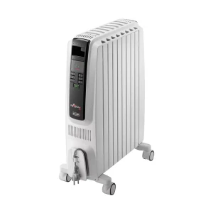 DeLonghi Dragon 4 TRD40820E 2000W White Oil Filled Radiator Room Heater