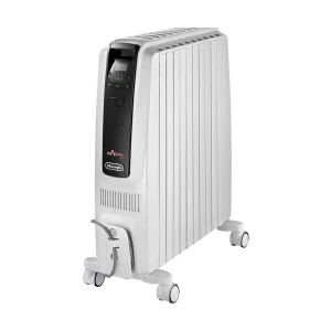 DeLonghi Dragon 4 TRDS4 1025E 2000W White Oil Filled Radiator Room Heater