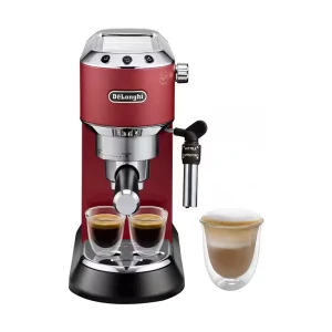 DeLonghi EC685 Red Dedica Pump Espresso Coffee Maker #EC685.R