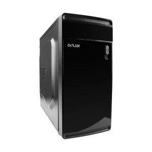DELUX DLC-DW301 Mid Tower Black Desktop Case with Standard PSU
