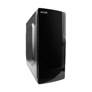 DELUX DLC-DW302 Mid Tower Black Desktop Case with Standard PSU