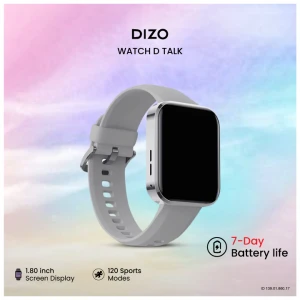 Dizo Watch D Talk 45mm Grey Smart Watch #1Y