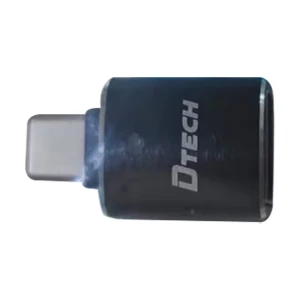 DTECH DT-2959B Type-C Male to USB Female Black OTG Converter