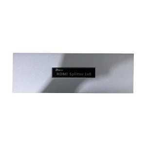DTECH DT-7218 HDMI Female to Female Gray Splitter #DT-7218 (1 in 8 out)