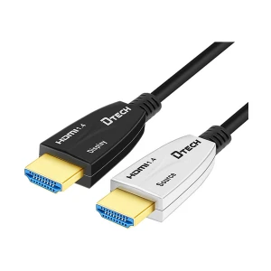 DTECH HDMI Male to Male, 80 Meter, Black Cable # DT-HF565 Fiber Cable (4K)