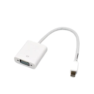 DTECH Mini DP Male to VGA Female White Converter #DT-6509