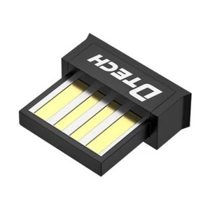 DTECH Mini USB Bluetooth 5.0 Black Adapter