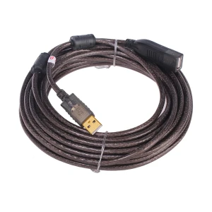 Dtech USB Male to Female, 15 Meter, Black Extension Cable # DT-5038