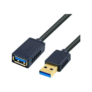 Dtech USB Male to Female, 1.5 Meter, Black Extension Cable # DT-CU0302