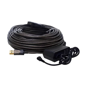 Dtech USB Male to Female, 25 Meter, Black Extension Cable # DT-5042