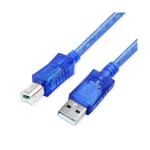 Dtech USB Type-A Male to Type-B Male, 3 Meter, Blue Printer Cable # DT-CU0094