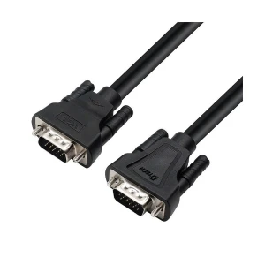 DTECH VGA Male to Male 1.5 Meter Black Cable # DT-V002