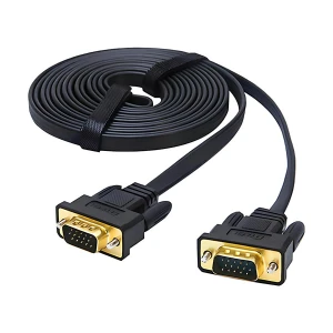 DTECH VGA Male to Male 1.8 Meter Black Cable # DT-69F18