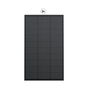 EcoFlow 200W (100Wx2) Portable Rigid Solar Panel