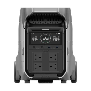 Ecoflow Delta Pro 3 4096Wh 4000W Output Black & Gray Portable Power Station