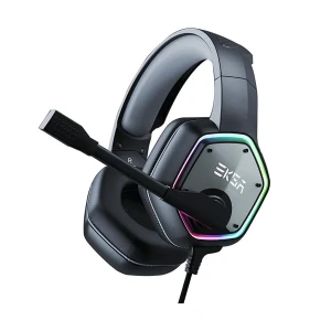 EKSA E1000 V2 RGB Gray Wired Over-Ear Gaming Headphone