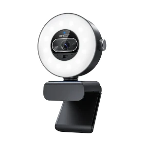 EMEET SmartCam S600L 4K UHD Streaming Webcam with Built-in Ring Light