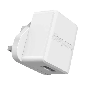 Energizer ACA1AUKCLI3 USB UK White Wall Charger With Lightning Cable
