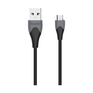 Energizer USB Male to Micro USB, 1.2 Meter, Black Charging & Data Cable #C610MGBK