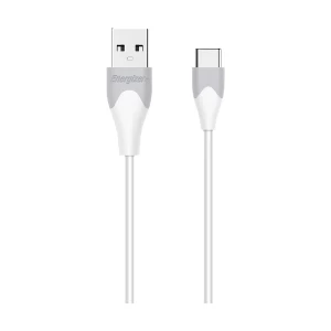Energizer USB Male to USB Type-C Male, 1.2 Meter, White Charging & Data Cable #C61C2AGWH4