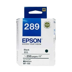 Epson 289 Black Ink Cartridge #C13T289191