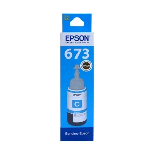 Epson 673 Cyan Ink Bottle #C13T673298