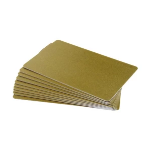 Evolis CR-80 Gold PVC Card
