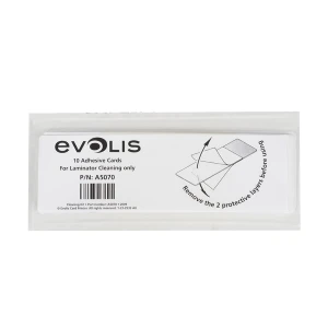 Evolis Laminator Cleaning Kit (10 Adhesive Cards) #A5070